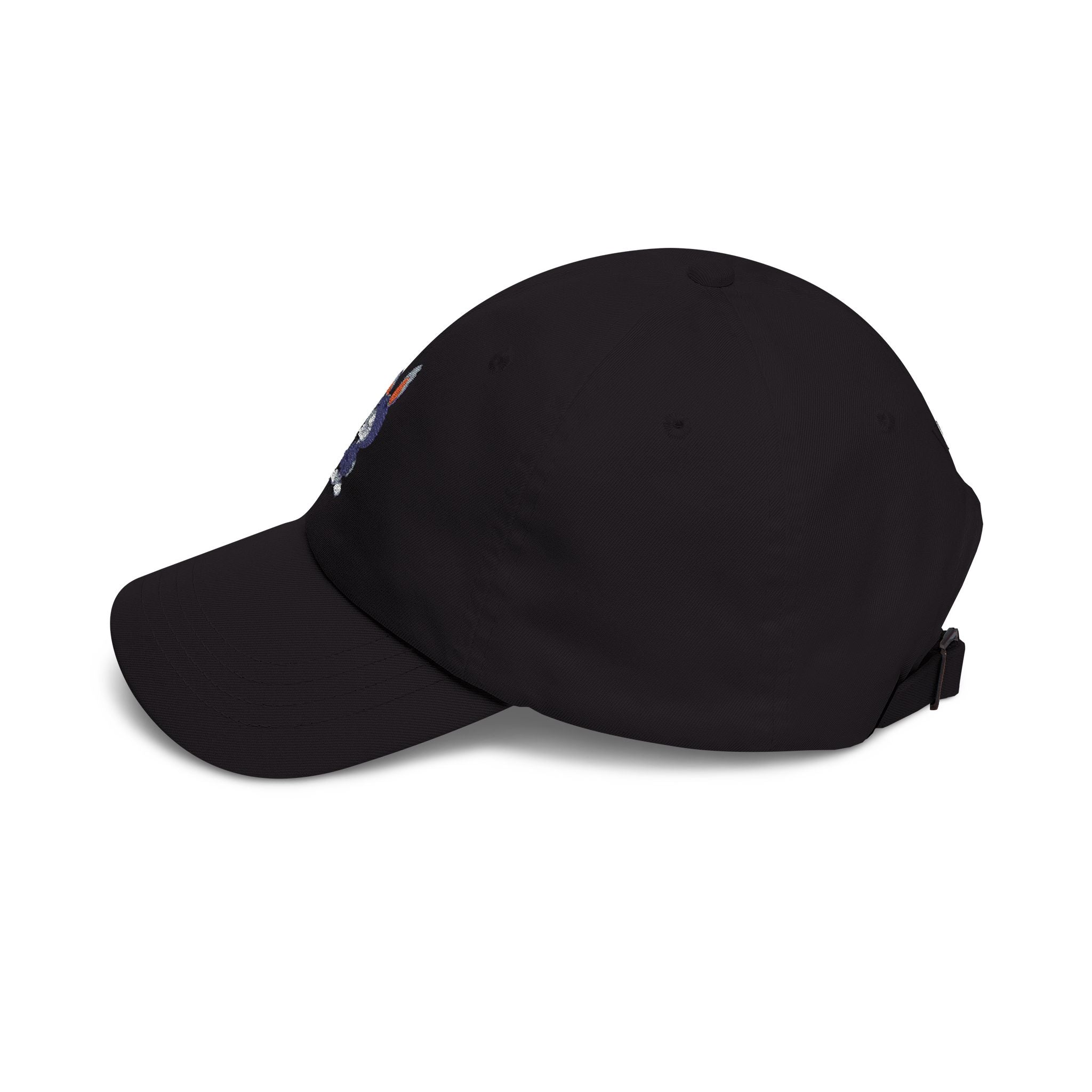 Embroidered Bunny Dad Cap — Cute Cartoon Rabbit Cap with 'virtù' Back Logo