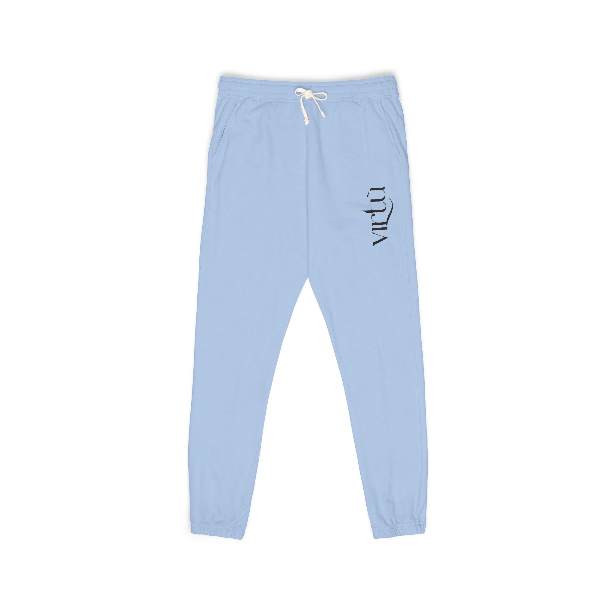 Embrace Sweatpants — Vintage Script Side Logo Fleece Joggers