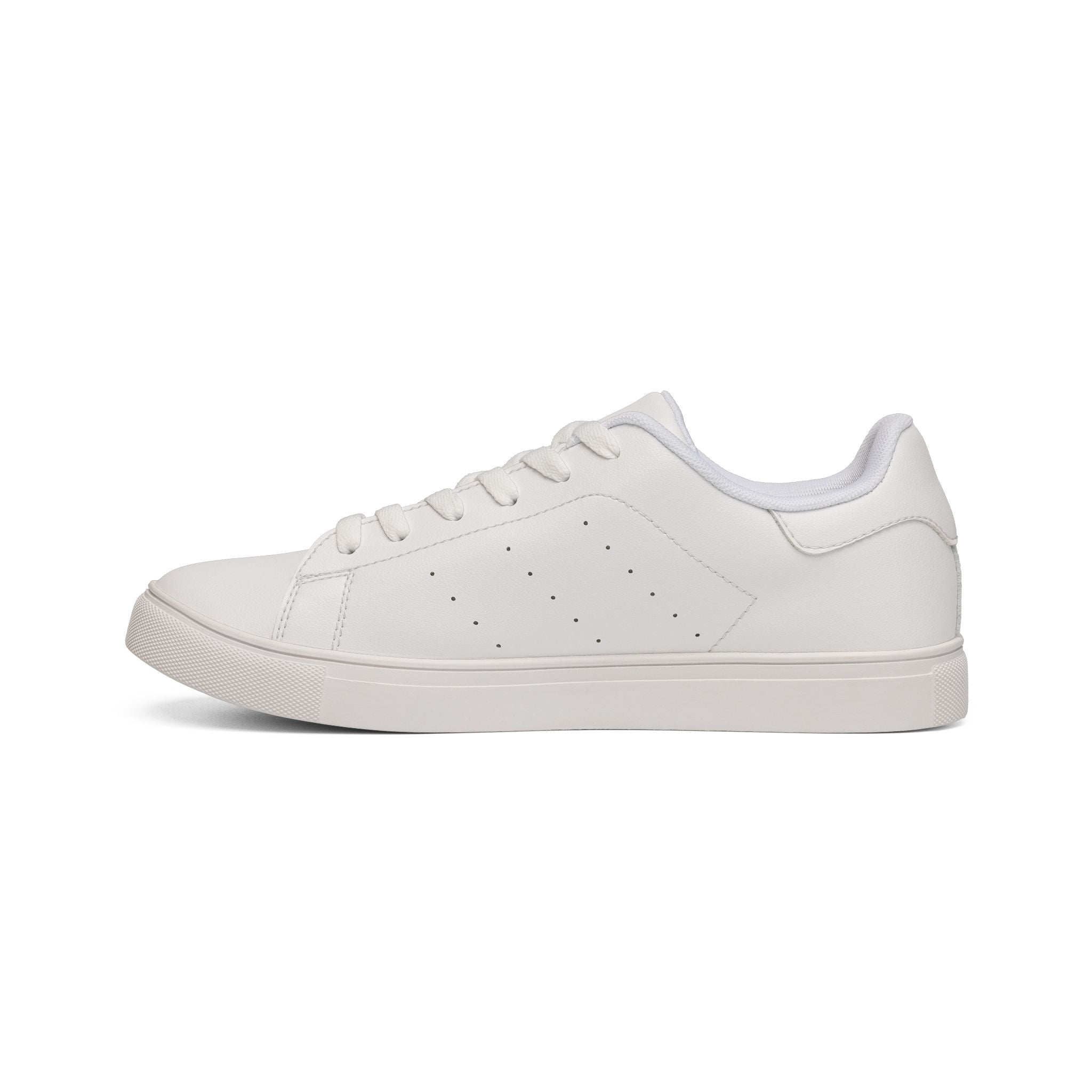 Leather Sneakers — Minimal 'virtù' Low-Top Casual Trainers