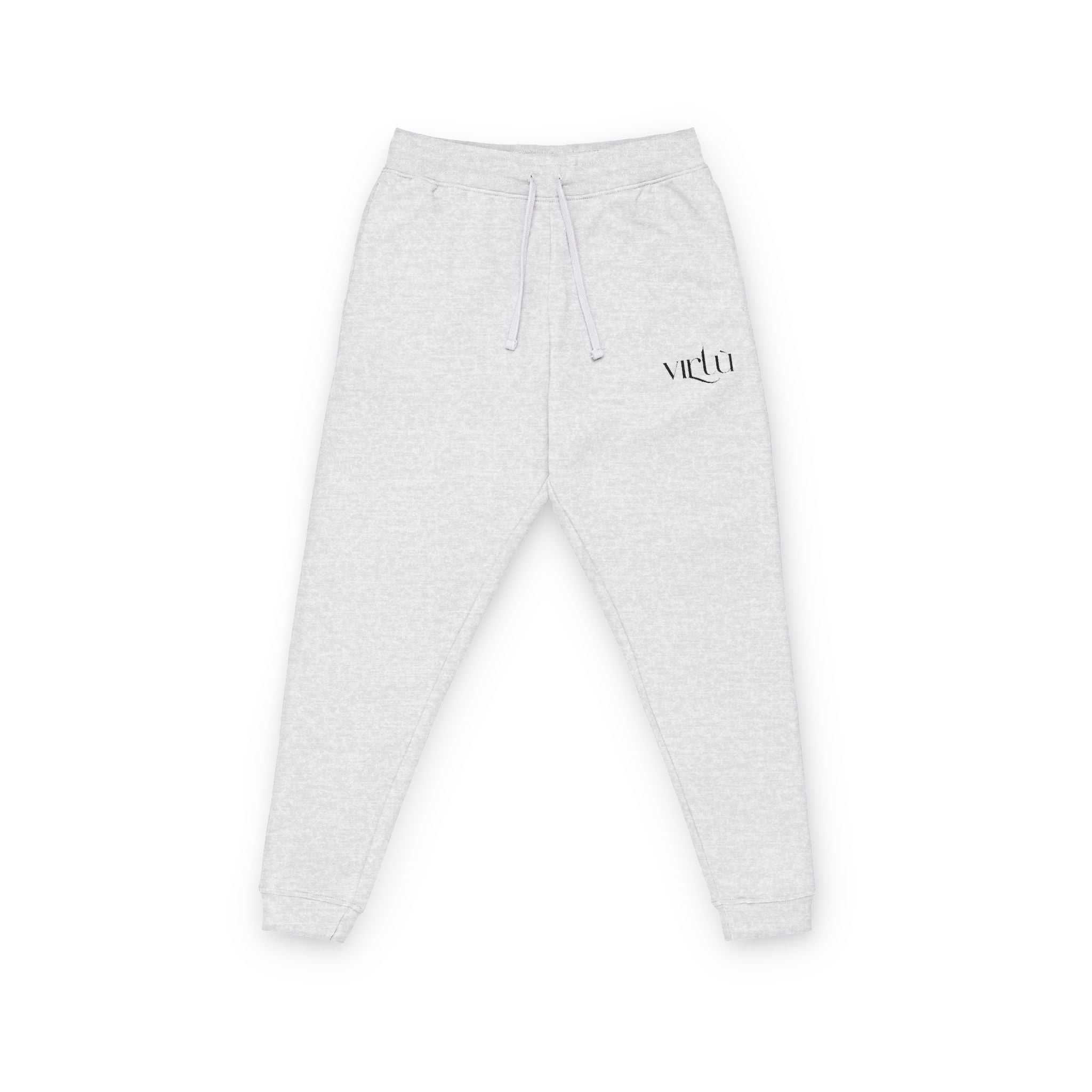 V.I.T. Embroidered Fleece Joggers — Comfortable Casual Sweatpants