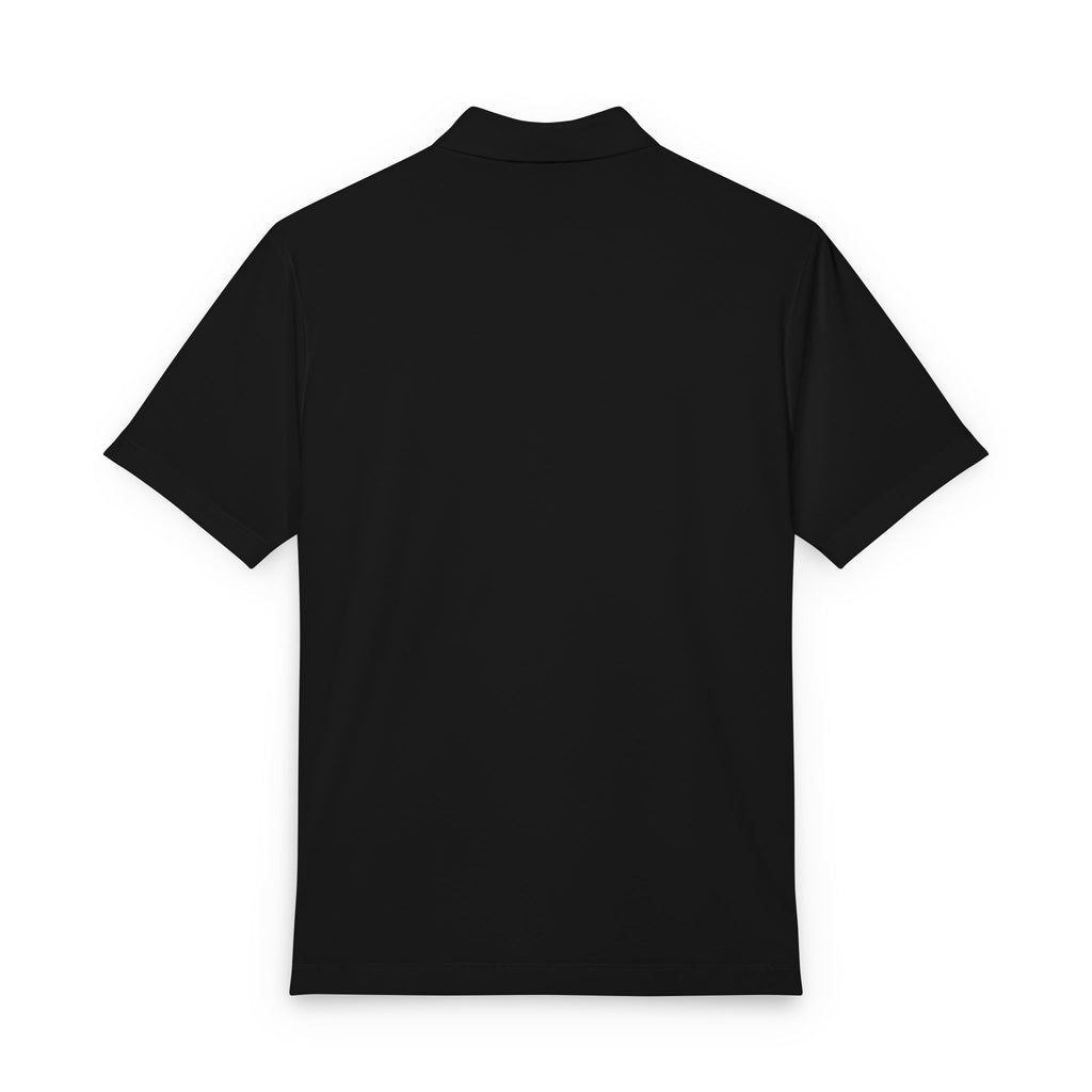 Men's Coral Polo Shirt with 'virtù' Left-Chest Logo