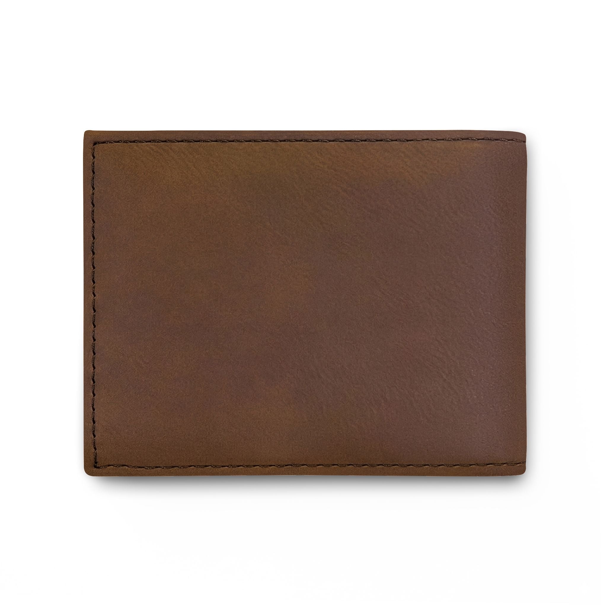 Minimal Leather Bi-Fold Wallet with Flip — Slim RFID Card Holder