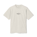 Minimalist 'vita' Script Tee — Vintage Faded Unisex T-Shirt
