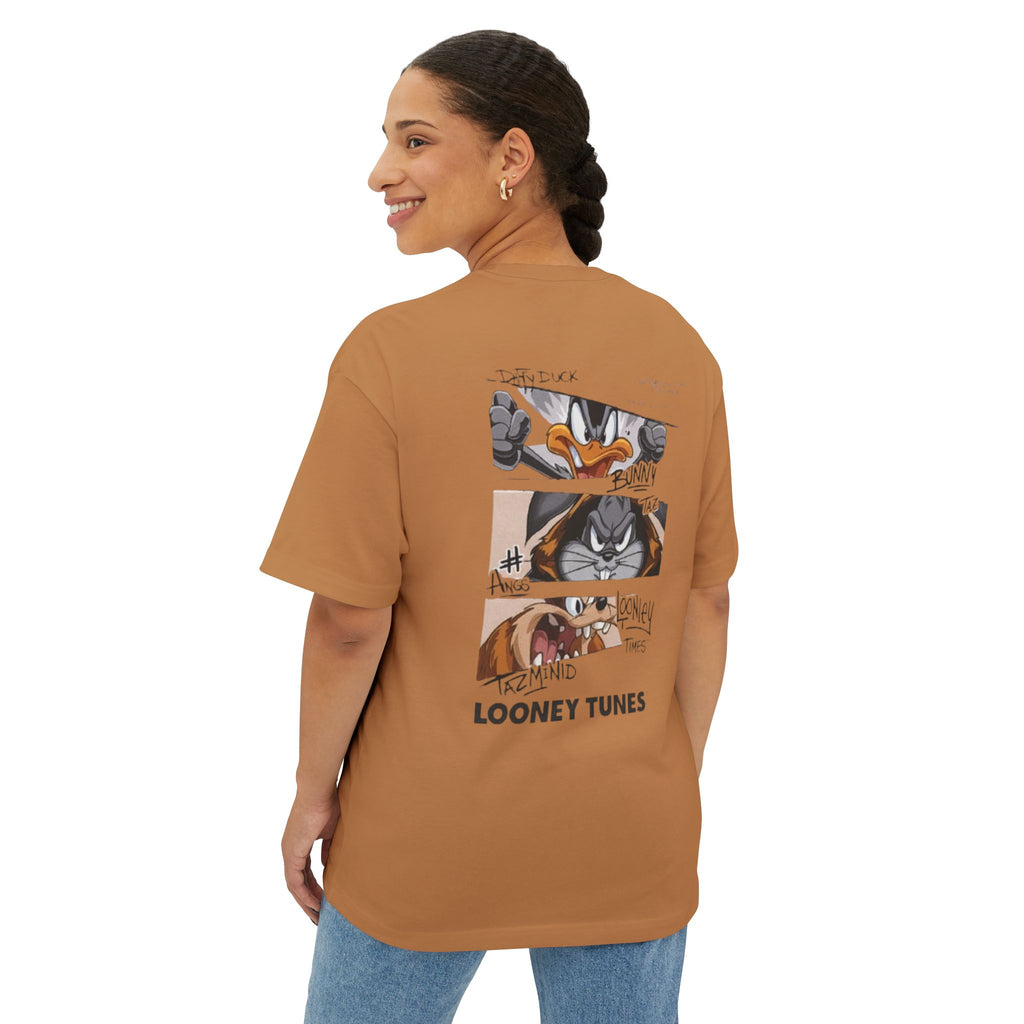 Looney Tunes Collage Tee — Vintage Cartoon Graphic T-Shirt