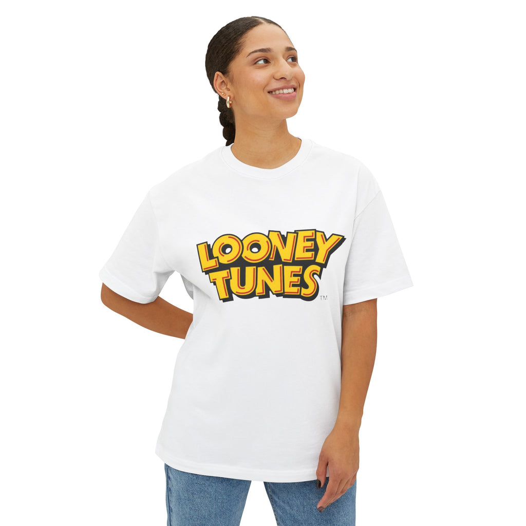 Looney Tunes Collage Tee — Vintage Cartoon Graphic T-Shirt