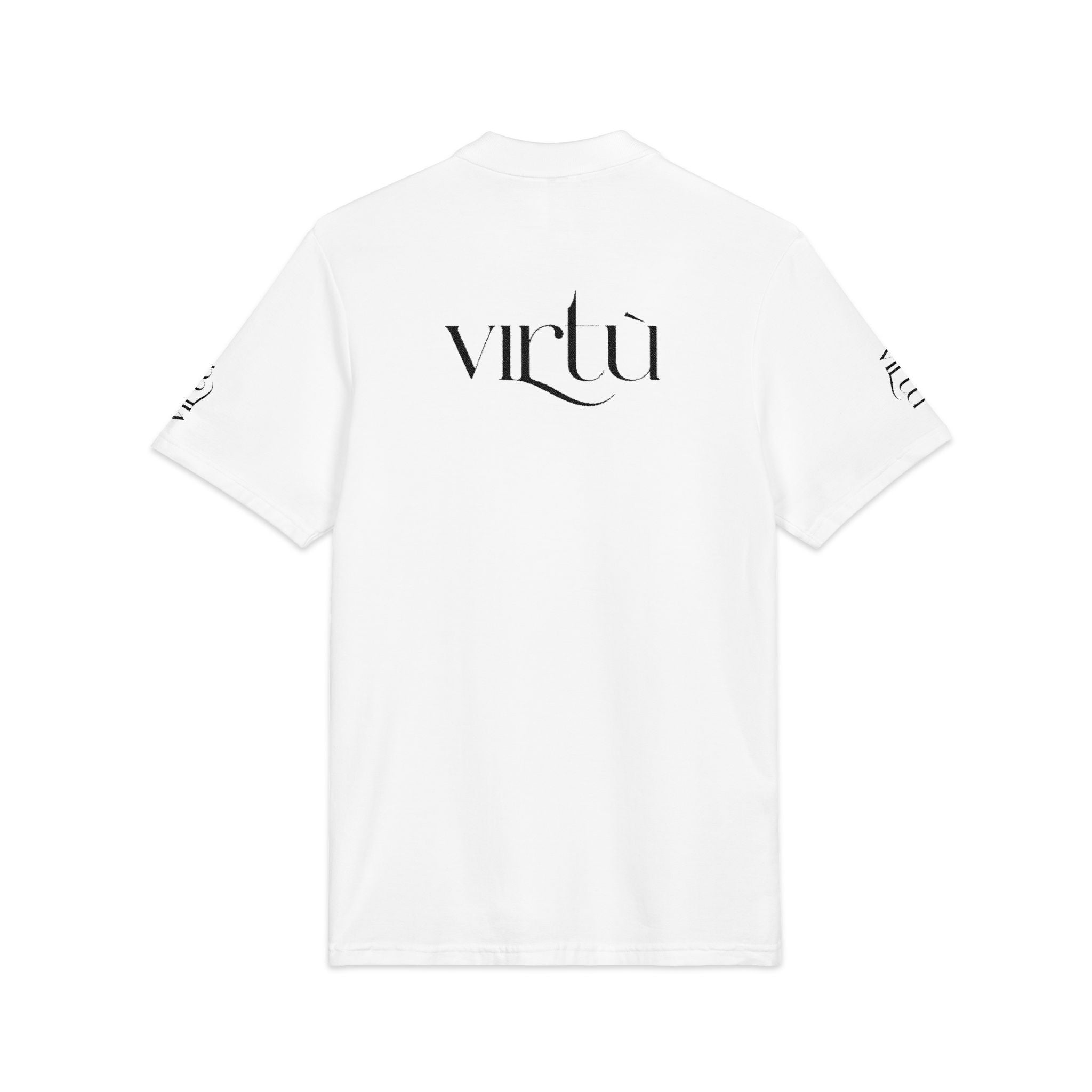 Embroidered Heart & Virtù Polo