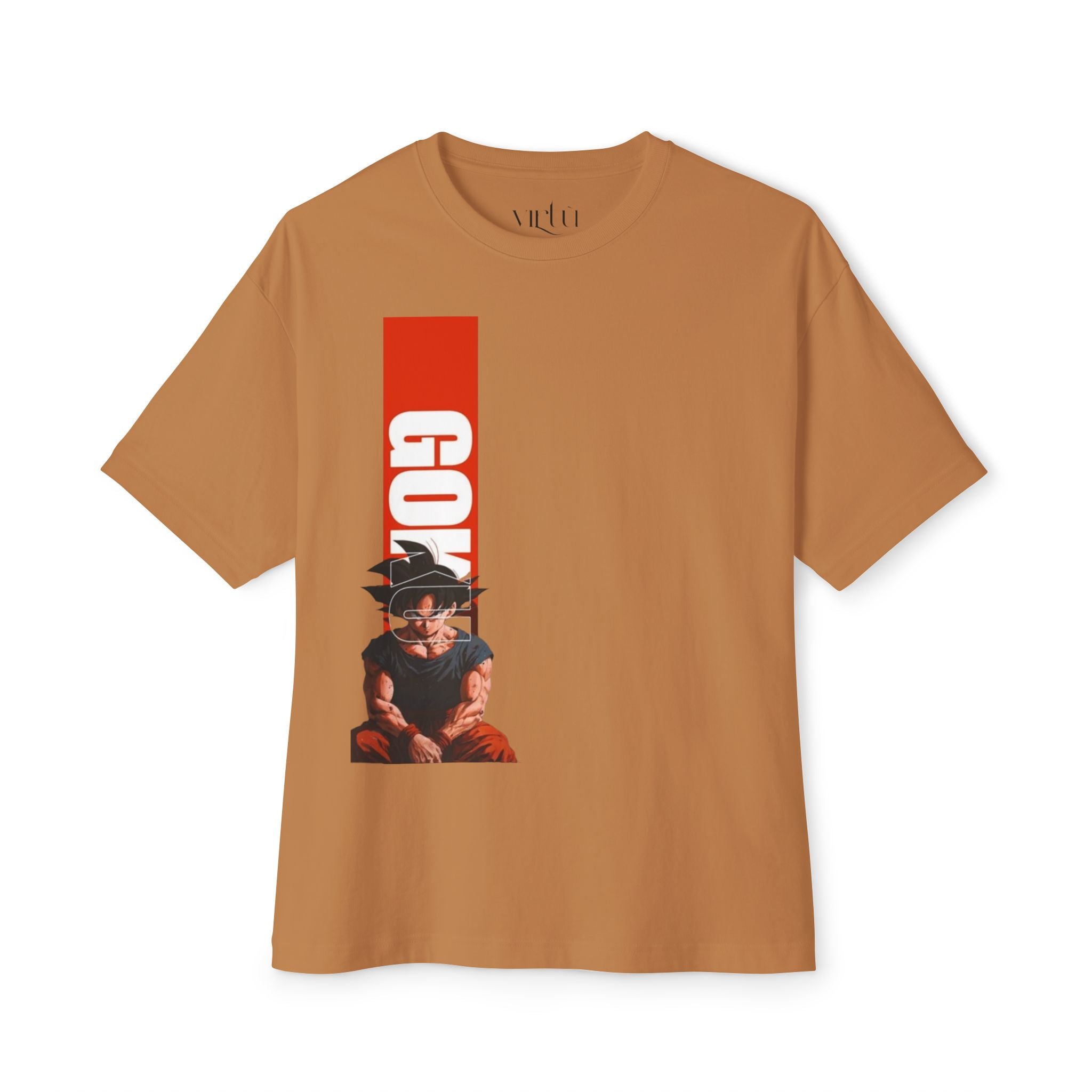 Goku Vertical Graphic Tee — Anime Dragon Ball Z Shirt
