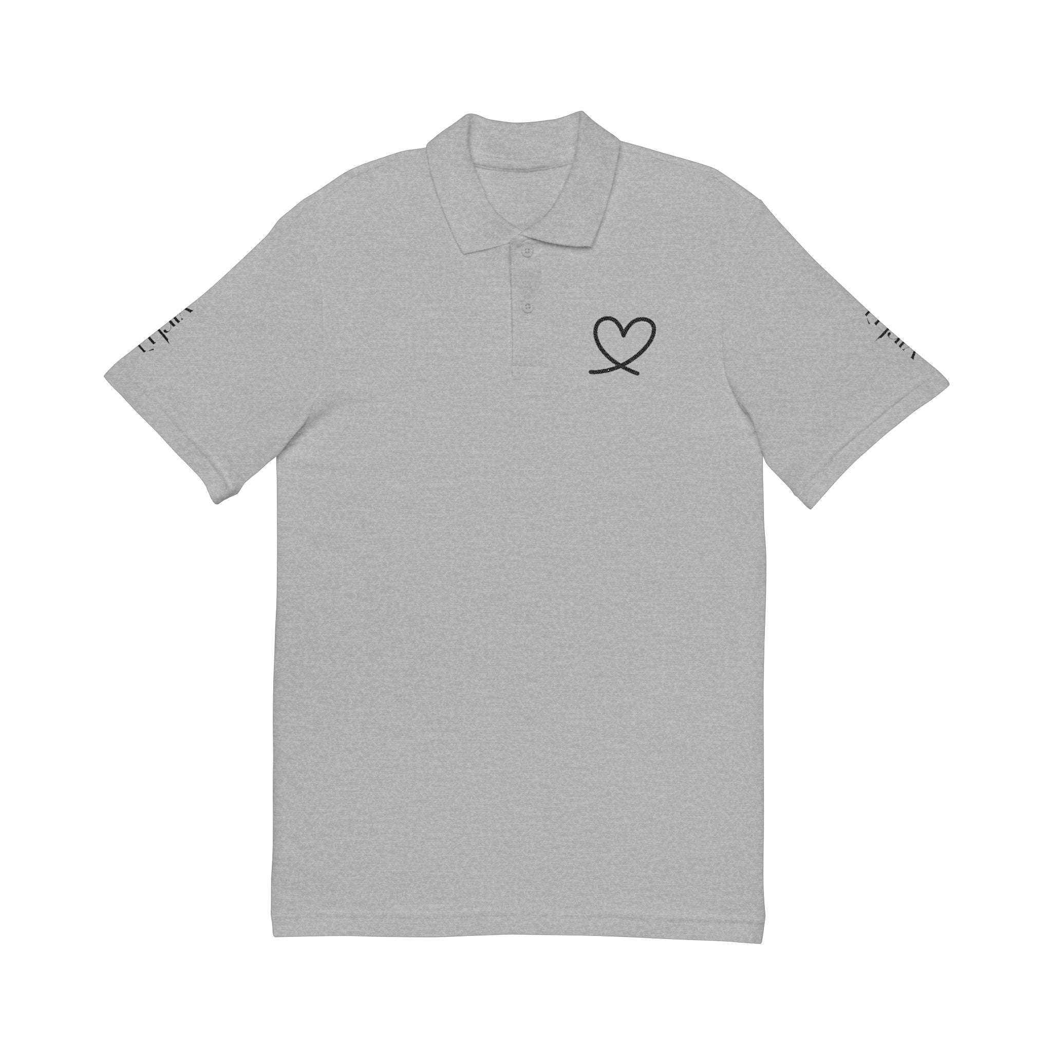 Embroidered Heart & Virtù Polo