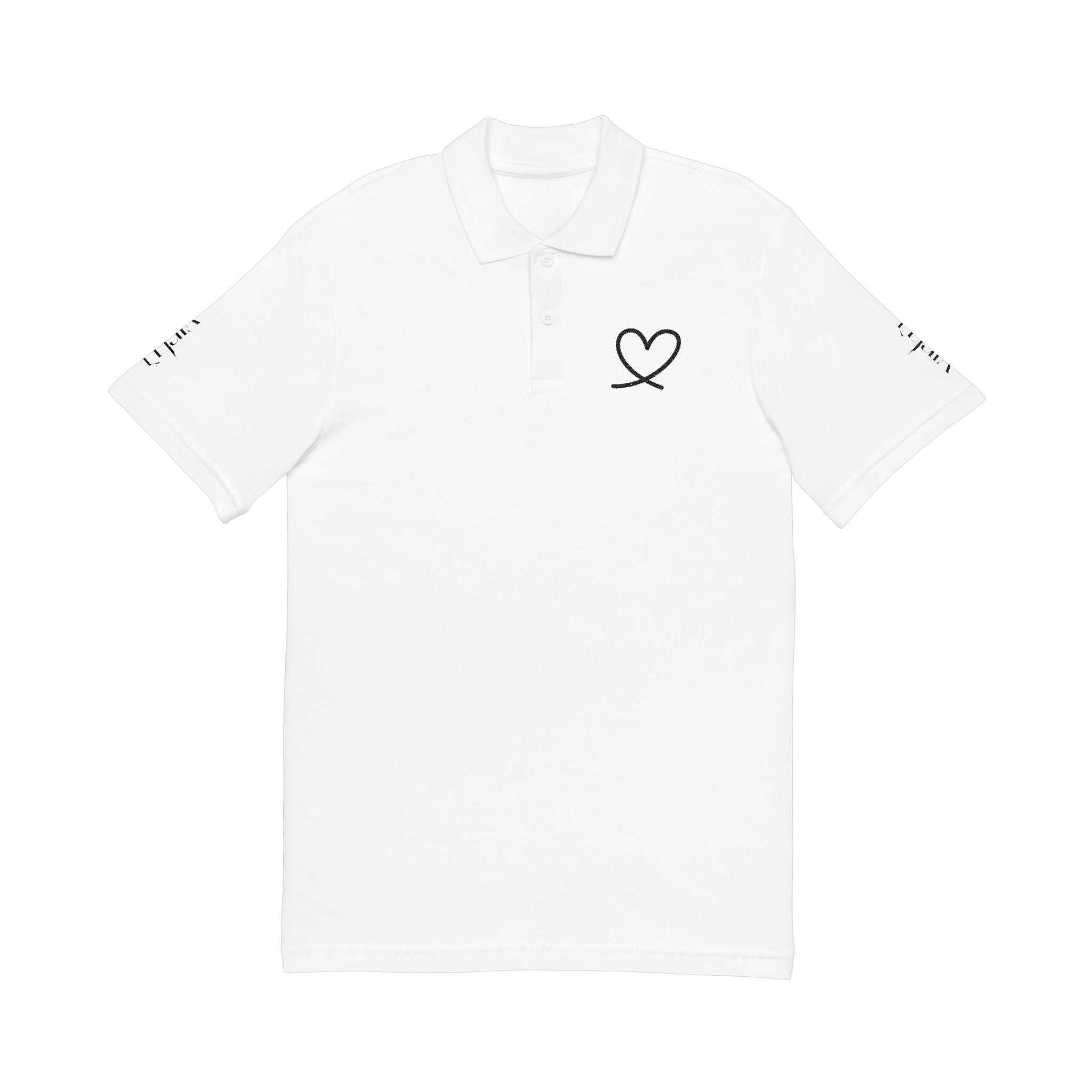 Embroidered Heart & Virtù Polo