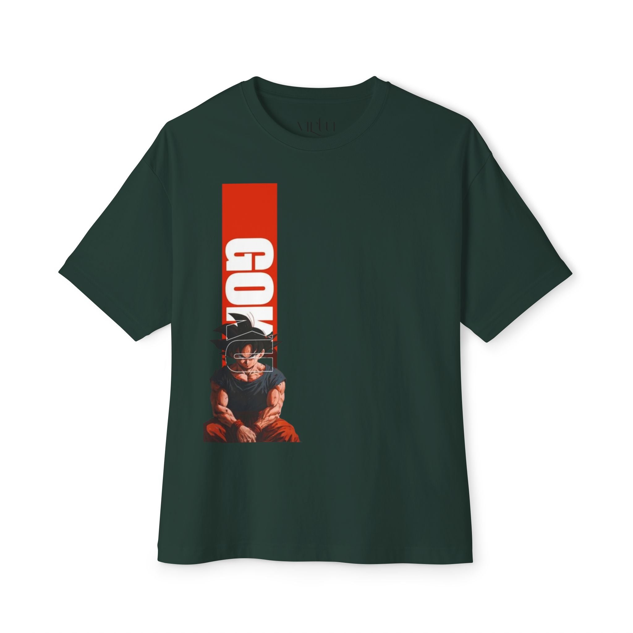 Goku Vertical Graphic Tee — Anime Dragon Ball Z Shirt