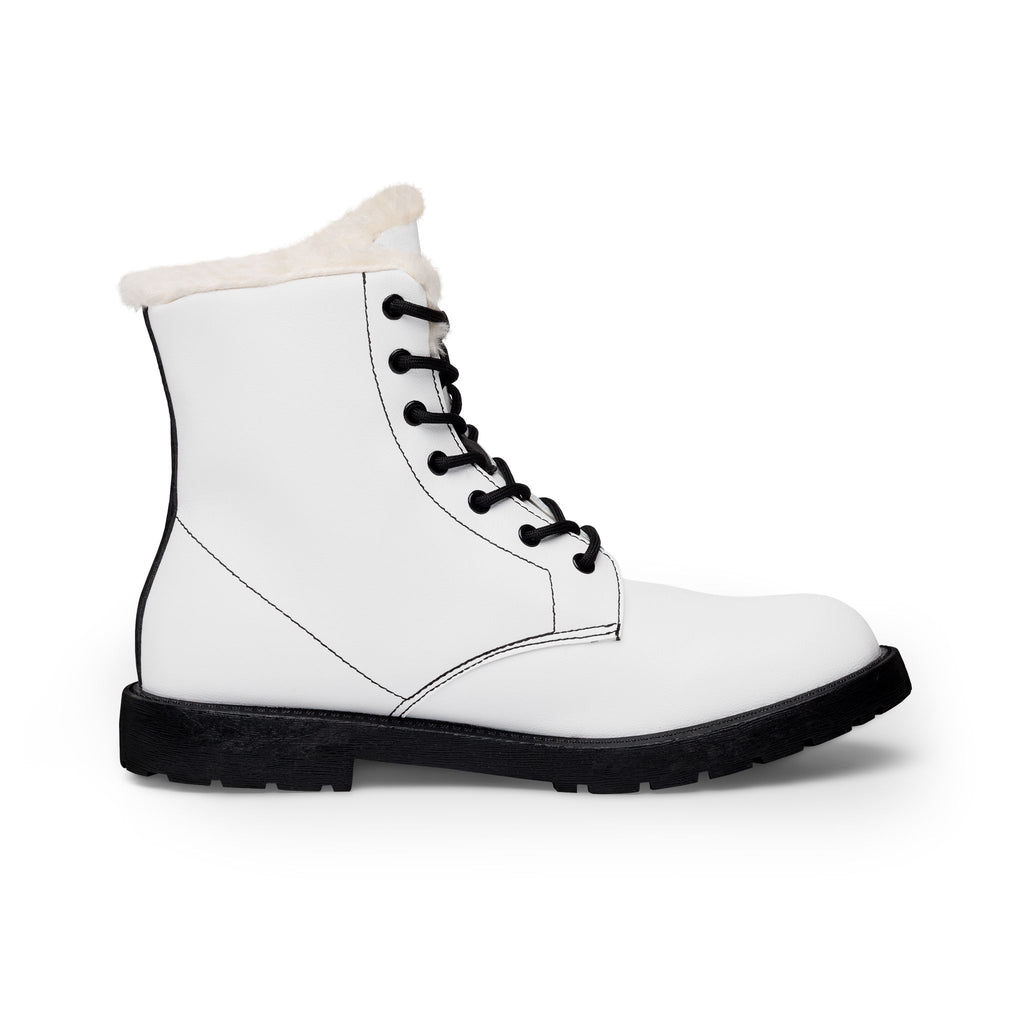 Men's Fur-Lined Leather Boots — Insulated Winter Combat Style (Virtue Script)