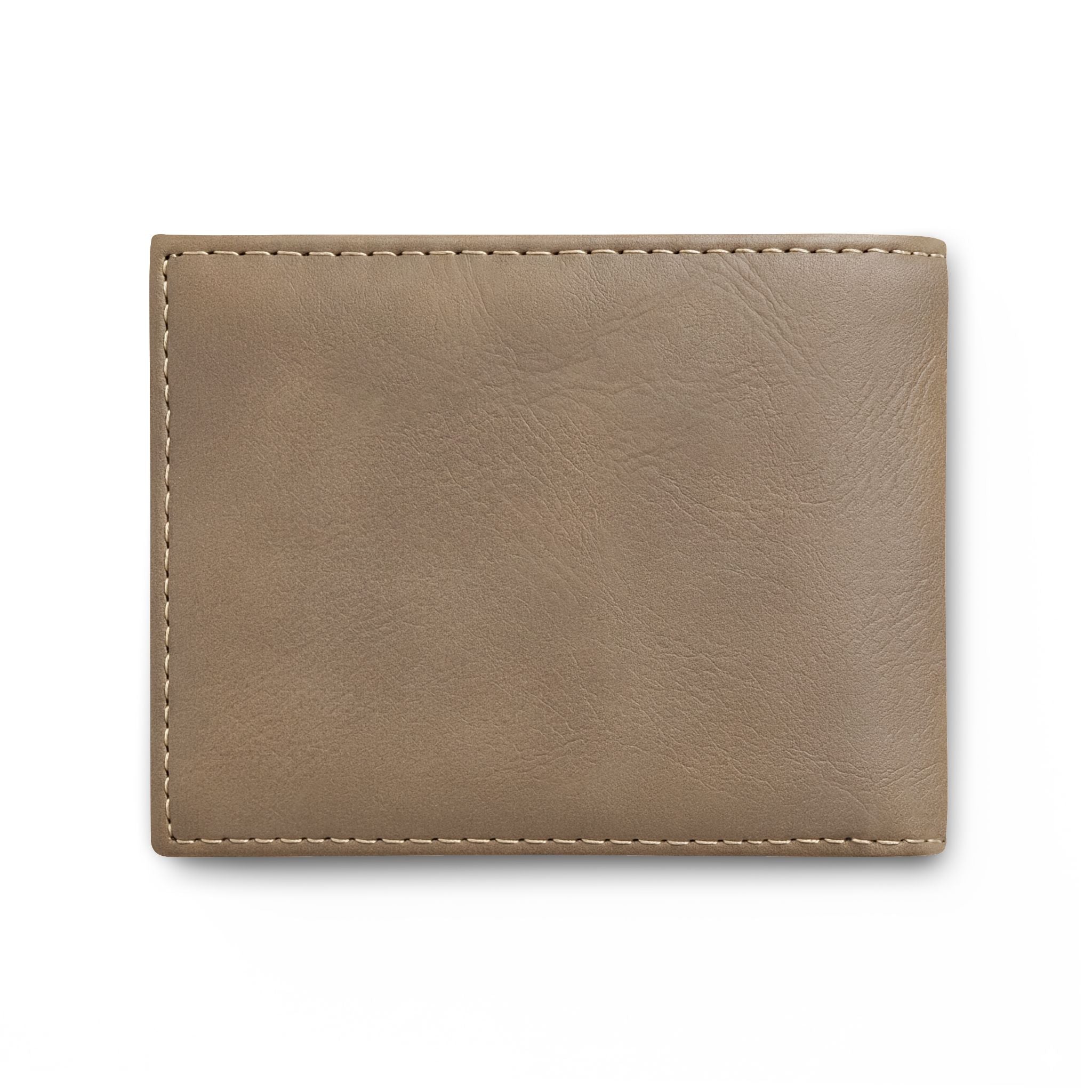 Minimal Leather Bi-Fold Wallet with Flip — Slim RFID Card Holder