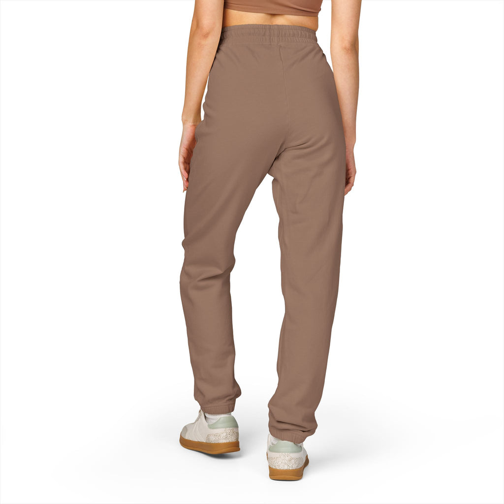 Embrace Sweatpants — Vintage Script Side Logo Fleece Joggers