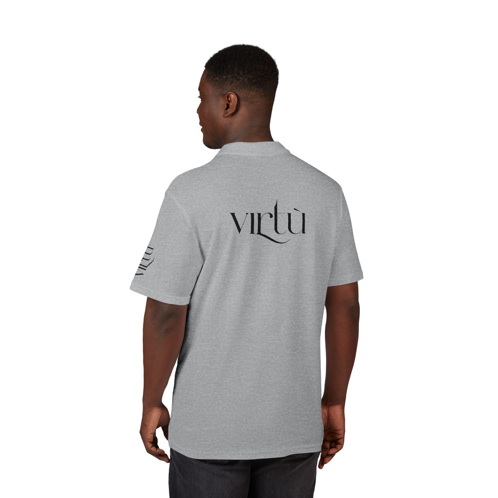 Embroidered Heart & Virtù Polo