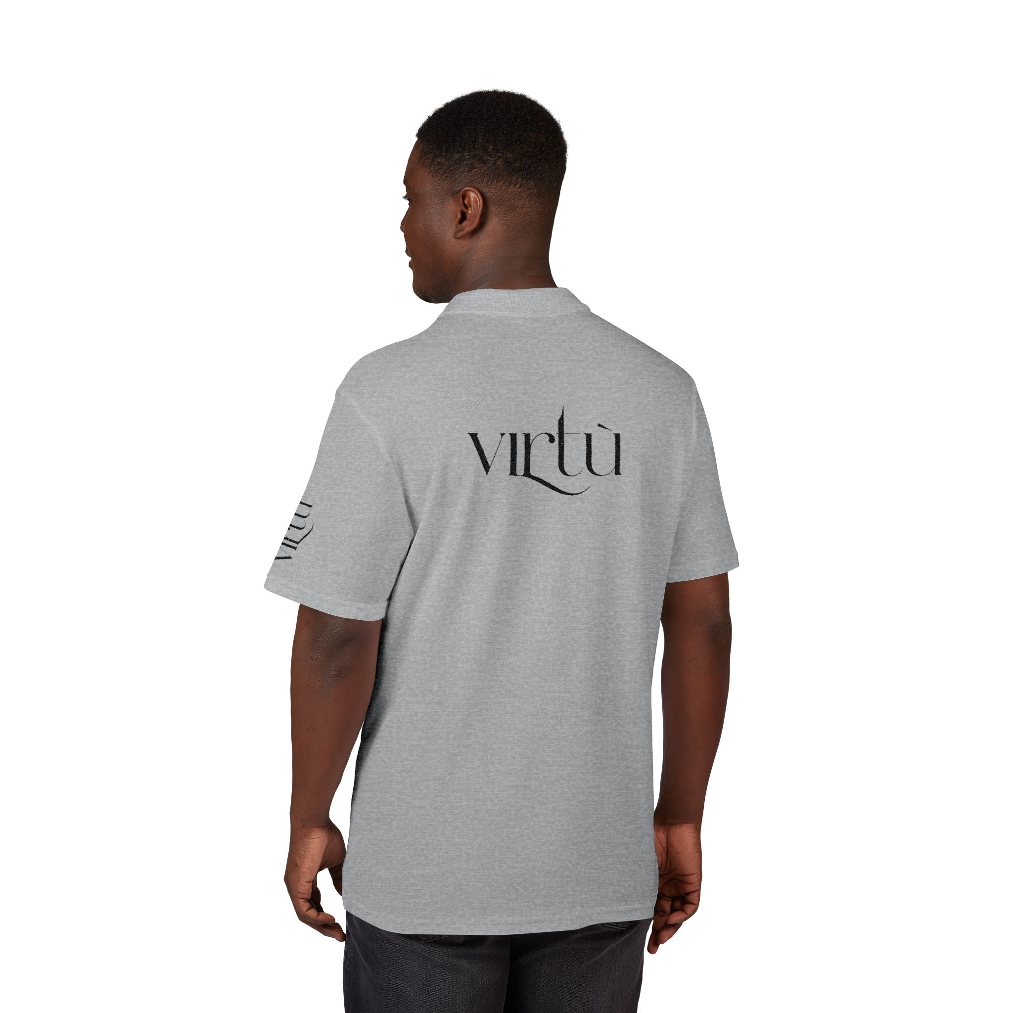 Embroidered Heart & Virtù Polo